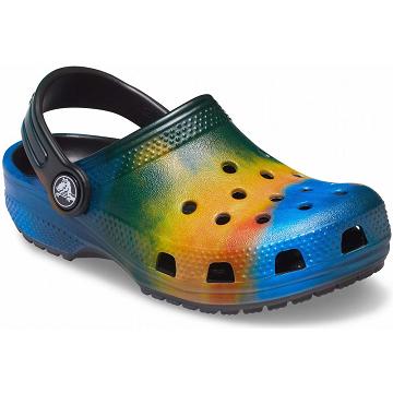 Crocs Classic Out of this World II Boys' Clogs Black | Australia 1361OKIR